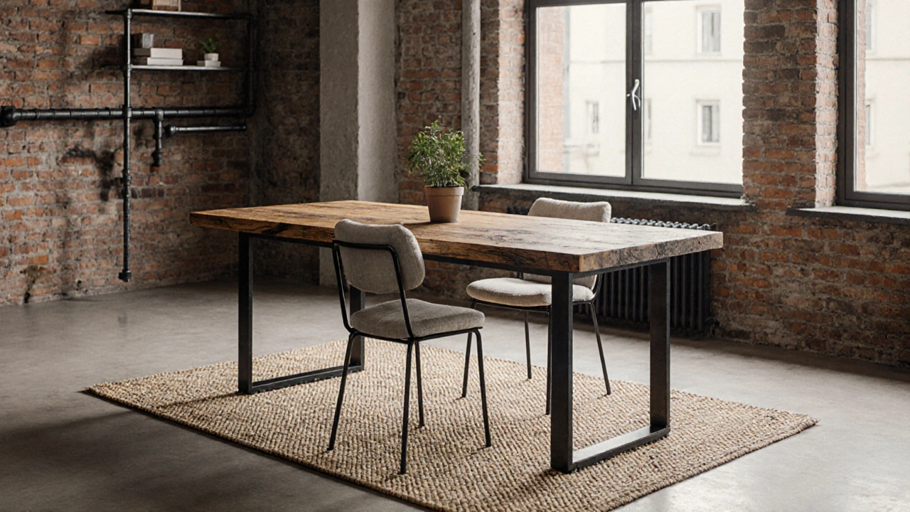 Kovový nábytek v interiéru: jak použít industriální akcent bez přehánění