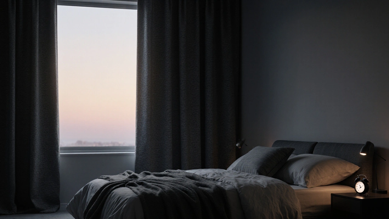 Těžké textilie: jak vybrat zatemňovací závěsy do ložnice pro klidný spánek