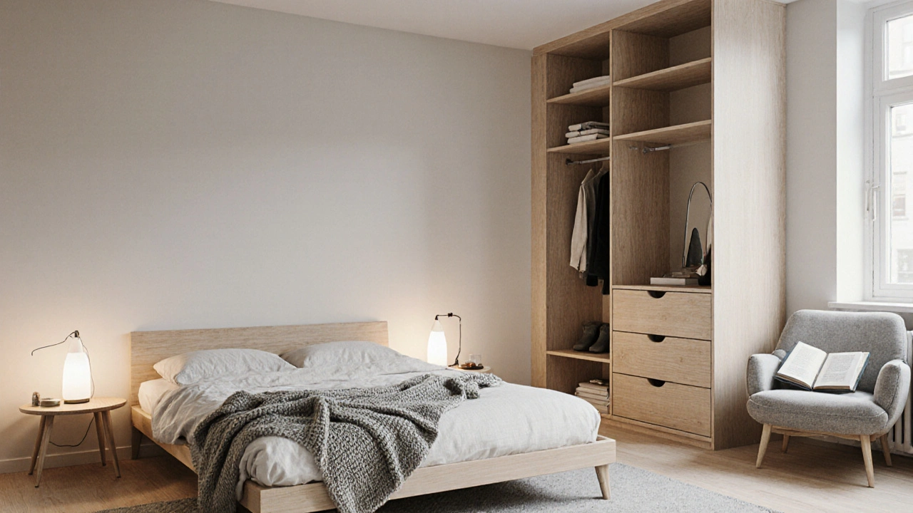 Zónování ložnice: jak efektivně rozdělit prostor na šatnu, spánek a čtení