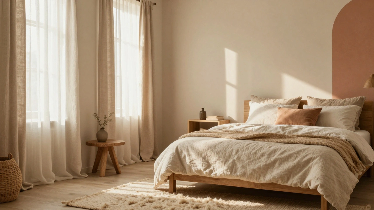 Barevná paleta ložnice: teplé neutrály vs. studené tóny - jak vybrat správnou barvu pro klidný spánek