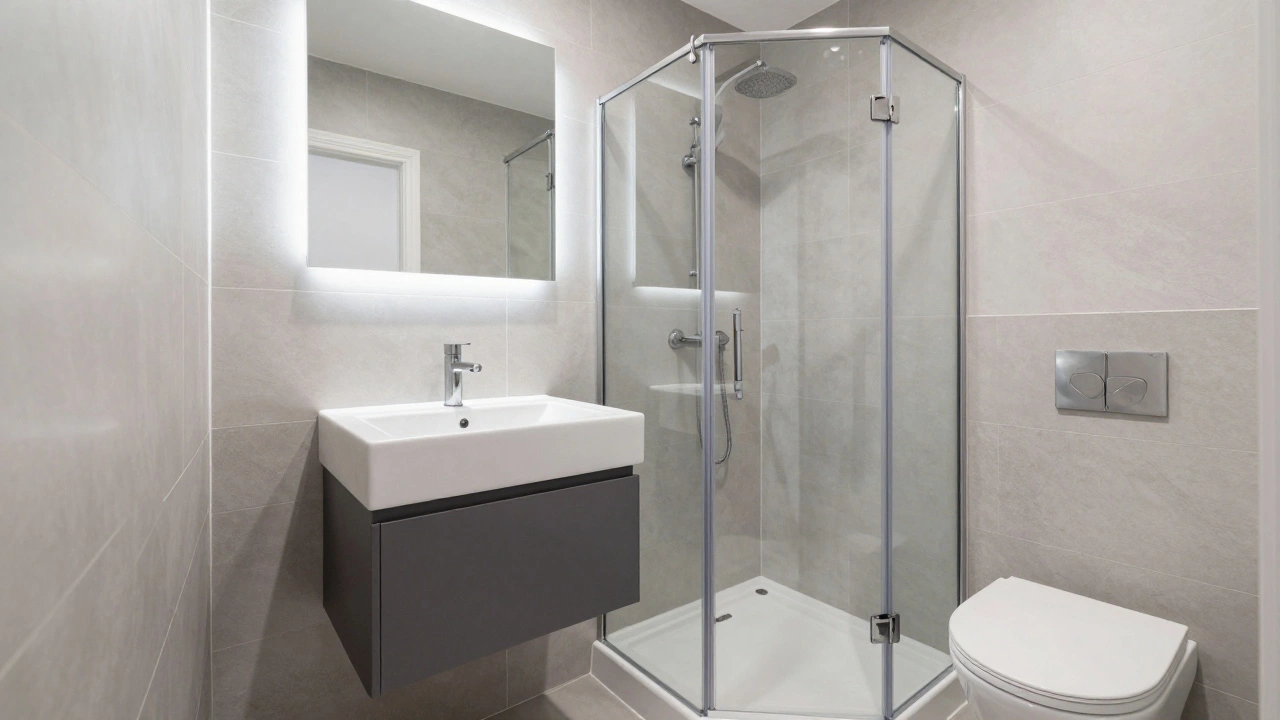 Plánování koupelny na malém prostoru: funkční řešení, která skutečně fungují