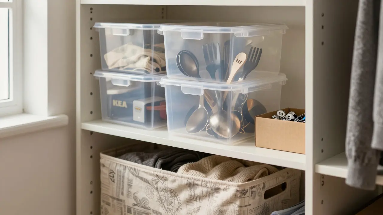 Levné úložné boxy: pořádek za pár korun - jak vybrat správný typ pro každý prostor