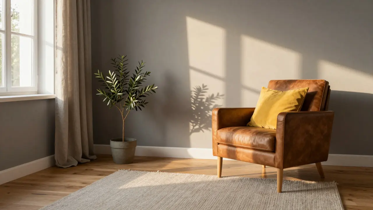 Šedá barva v interiéru: jak dosáhnout klidu a rovnováhy bez monotónnosti