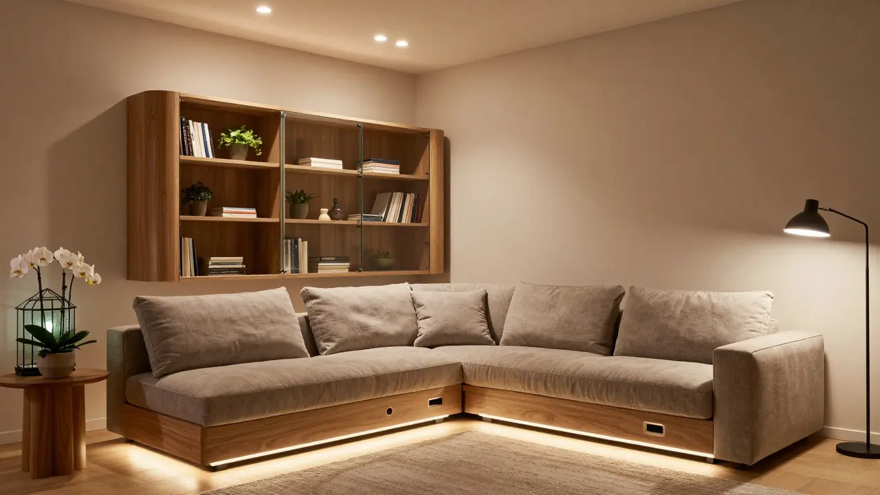 Rohový obývací pokoj: jak využít každý centimetr prostoru