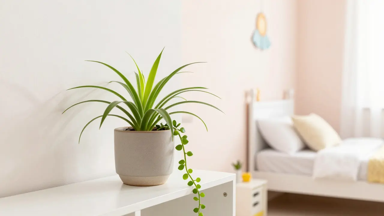 Bezpečné rostliny do dětského pokoje: Jak vybrat ty správné