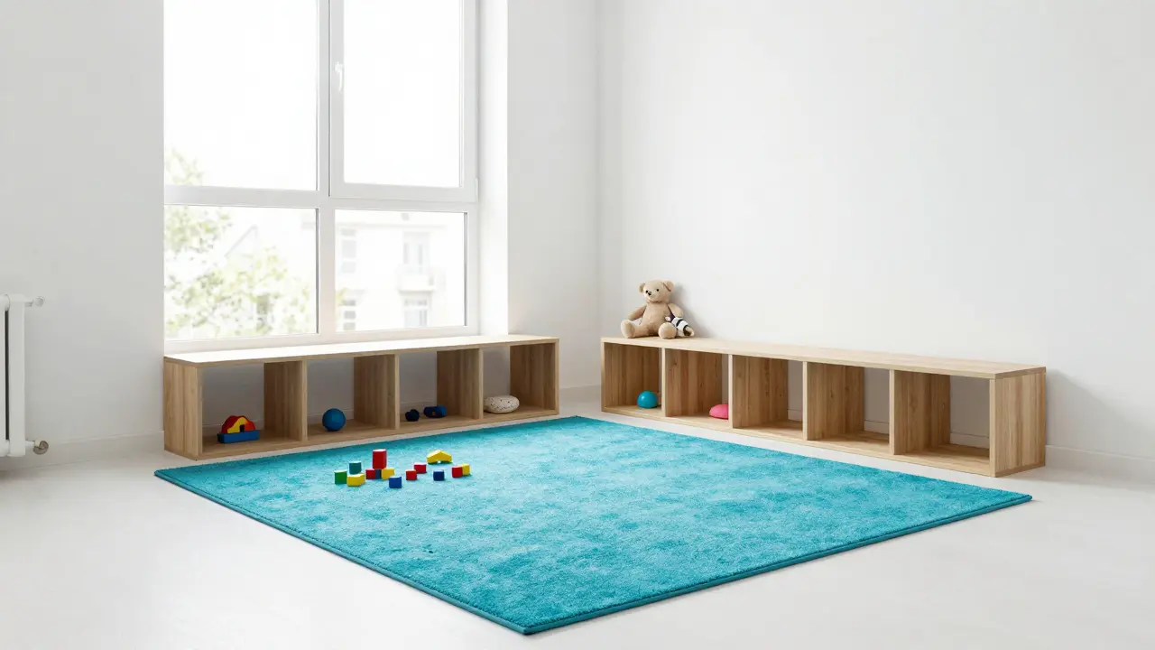 Herní kout v obýváku: Jak efektivně využít prostor v malém bytě pro děti