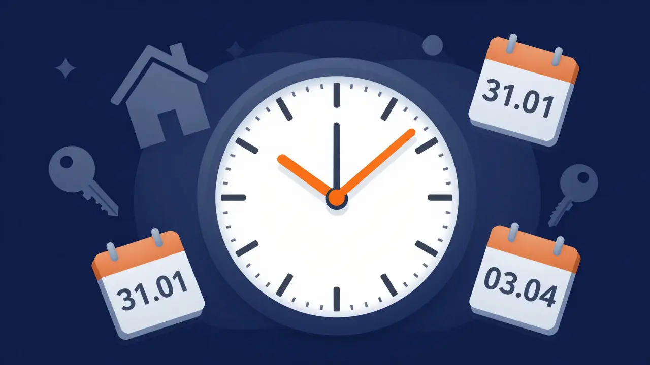Abstract illustration of a clock and calendar pages symbolizing tax deadlines
